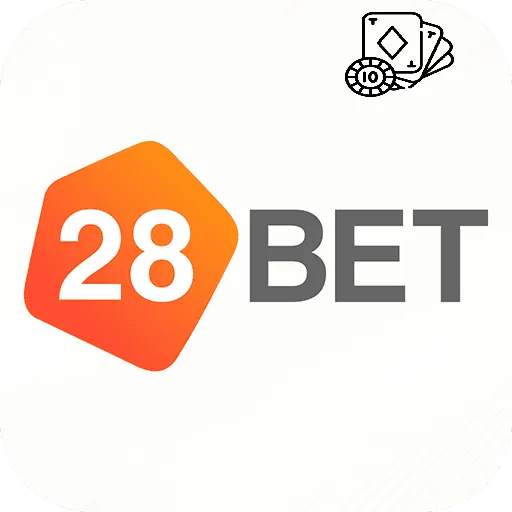 Imagem mostrando o cassino ao vivo da 28bet com dealers reais conduzindo jogos de mesa