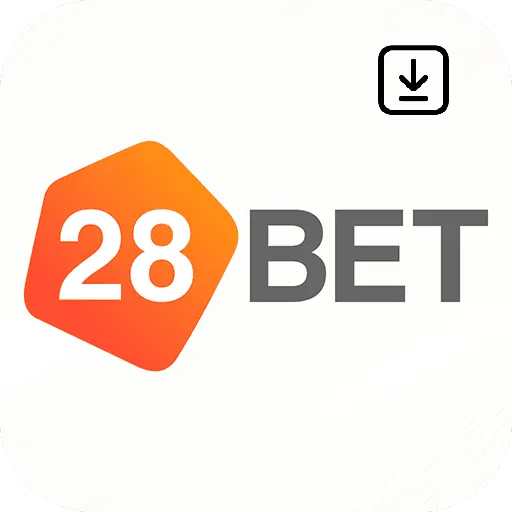 Imagem promovendo download gratuito do app 28bet